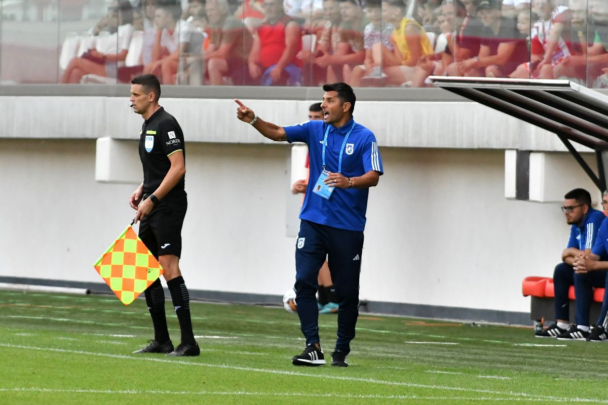 Dică, după debutul la FCU Craiova: „Nu e OK ce s-a întâmplat pe final”
