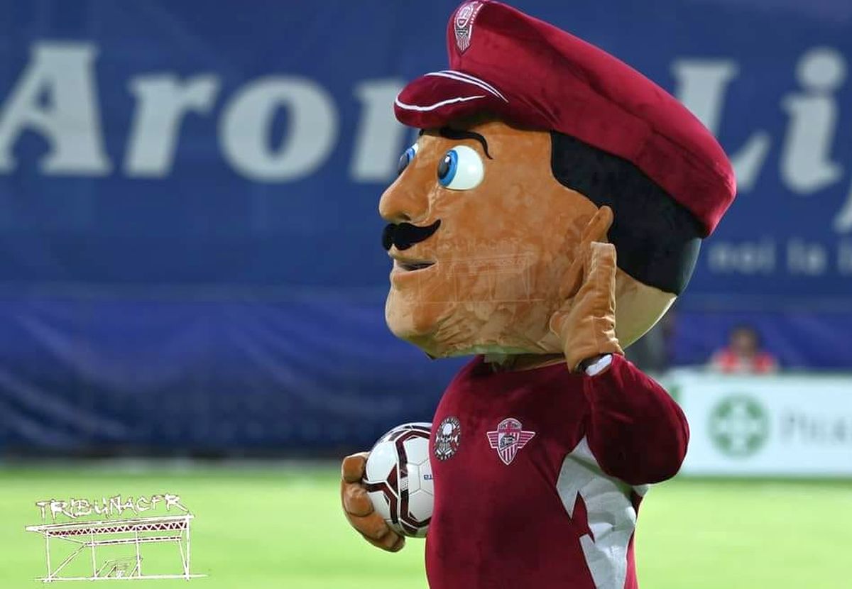 Noua mascotă a lui CFR Cluj