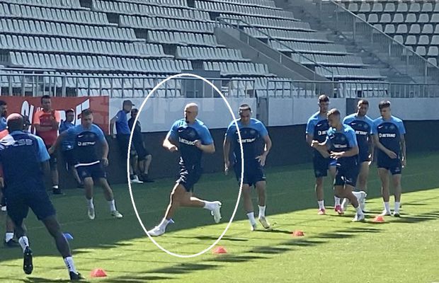 Aflat în negocieri crâncene cu Gigi Becali, e numărul 1 la antrenamente!