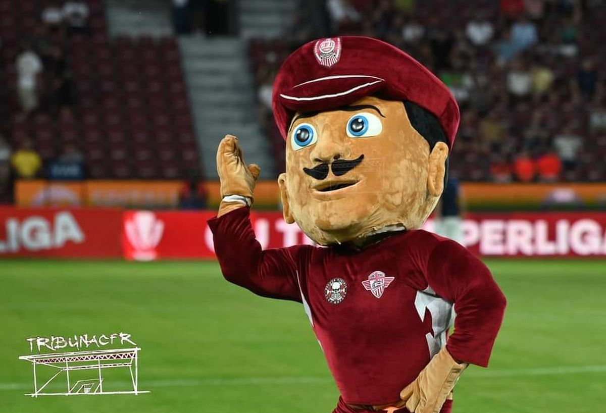 Noua mascotă a lui CFR Cluj