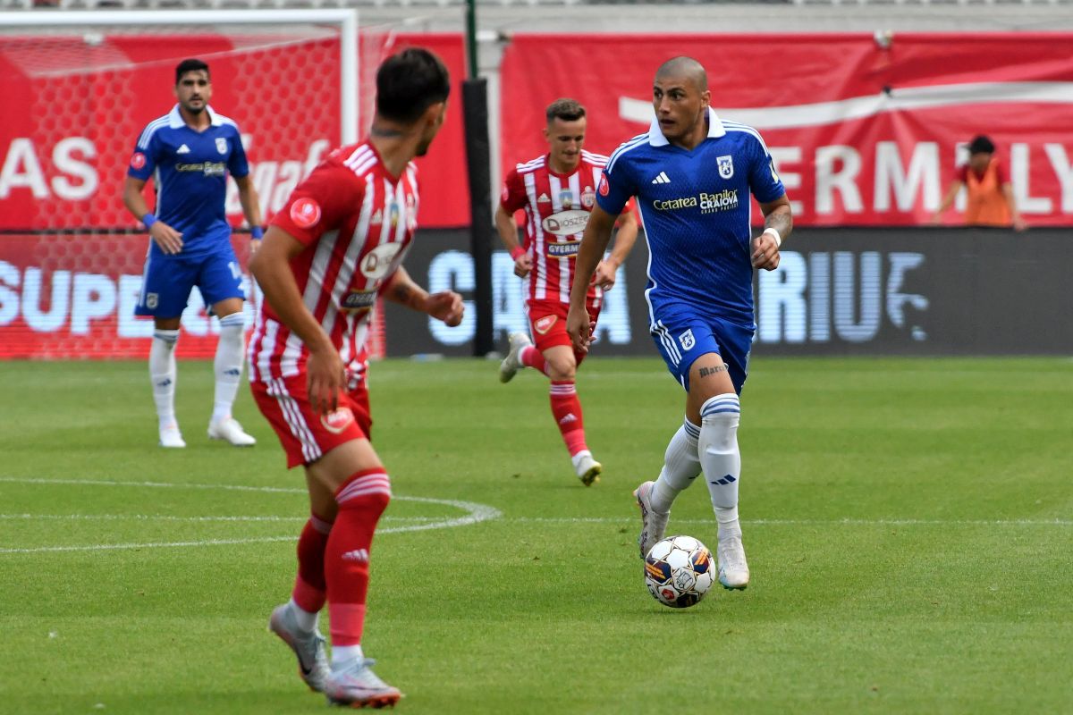 Dică, după debutul la FCU Craiova: „Nu e OK ce s-a întâmplat pe final”