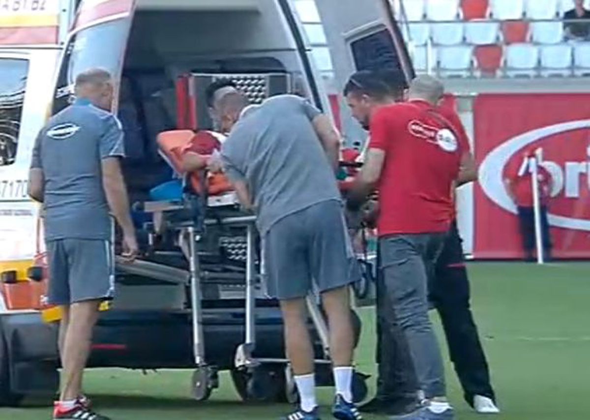 FOTO Matheus Mascarenhas, fault dur la Jonathan Rodriguez în Sepsi - FCU Craiova