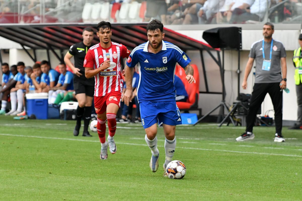 Dică, după debutul la FCU Craiova: „Nu e OK ce s-a întâmplat pe final”