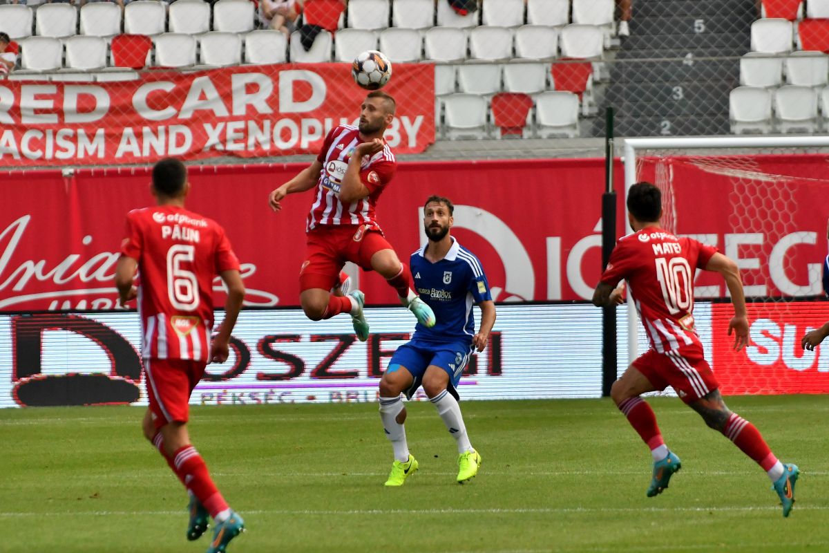 Dică, după debutul la FCU Craiova: „Nu e OK ce s-a întâmplat pe final”