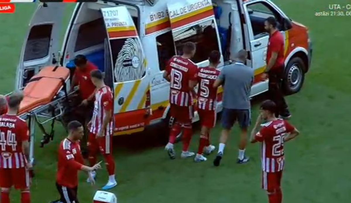 FOTO Matheus Mascarenhas, fault dur la Jonathan Rodriguez în Sepsi - FCU Craiova