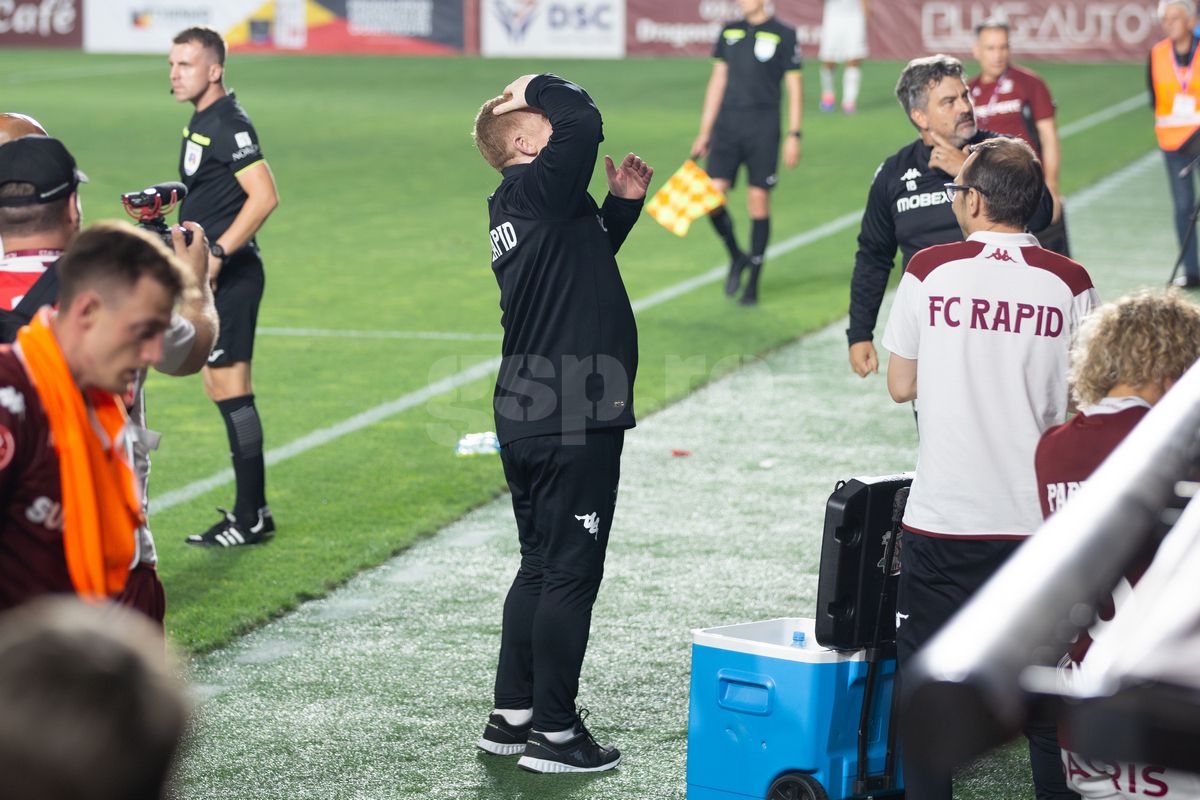 Neil Lennon - Rapid - CFR Cluj