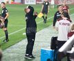 Neil Lennon în timpul meciului Rapid - CFR Cluj. FOTO: Ionuț Iordache (GSP)