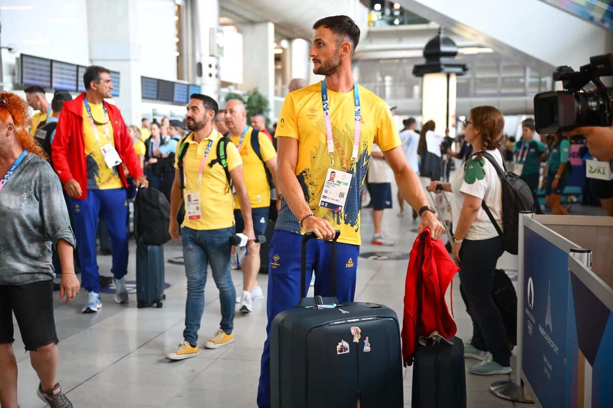 Paris, am sosit! „Abia aștept să înceapă Jocurile!” » Imagini cu sportivii români ajunși în Franța