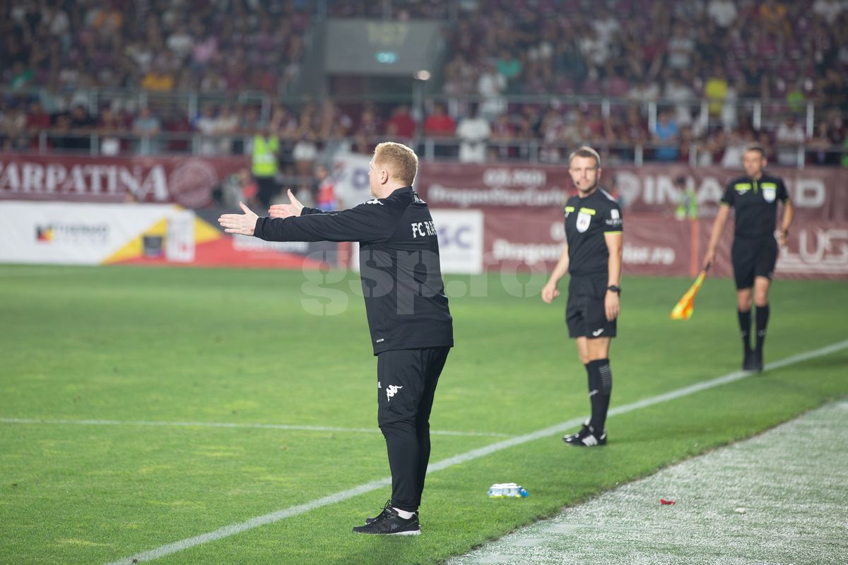 Neil Lennon - Rapid - CFR Cluj