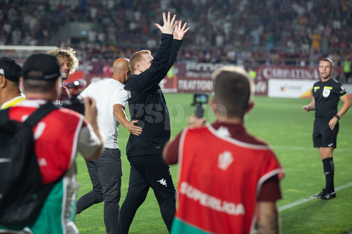 Neil Lennon - Rapid - CFR Cluj