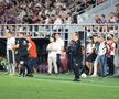 Neil Lennon în timpul meciului Rapid - CFR Cluj. FOTO: Ionuț Iordache (GSP)