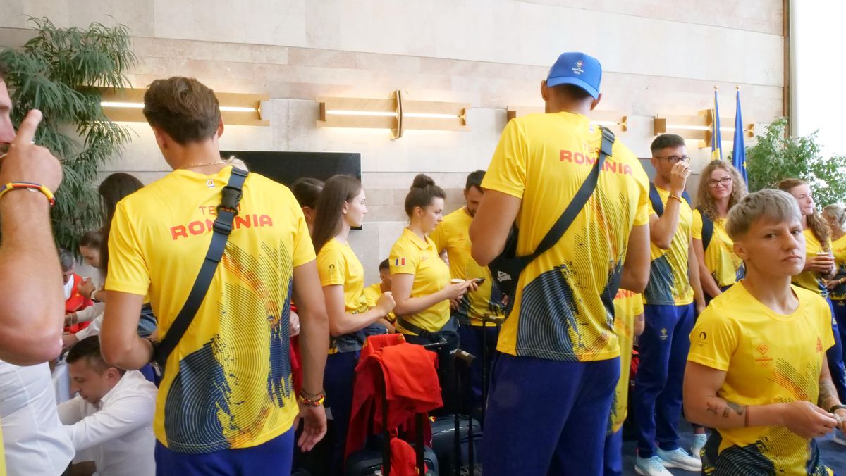 Echipa olimpică a plecat spre Paris: „Să continuăm această poveste frumoasă și să îmbogățim tezaurul României”