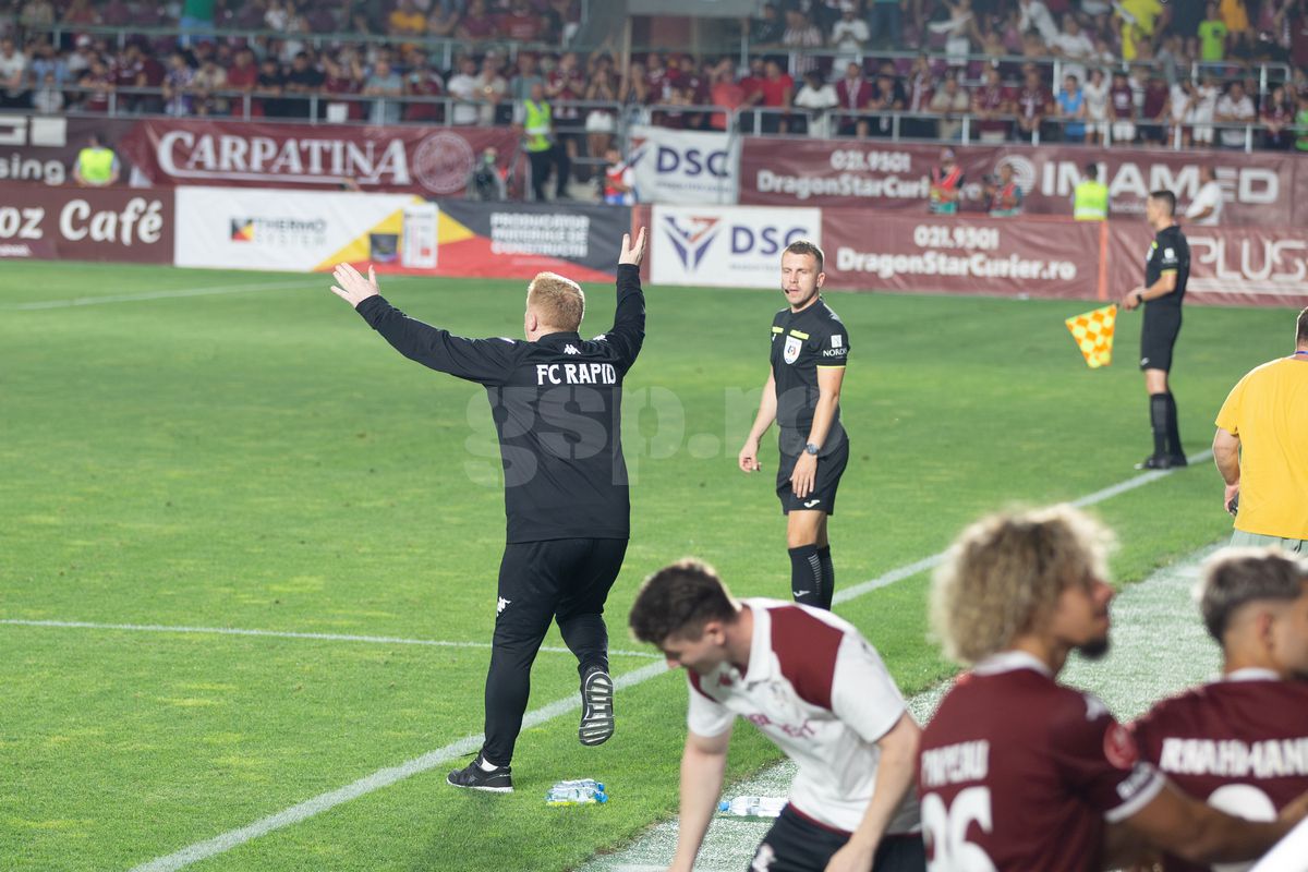 Neil Lennon - Rapid - CFR Cluj