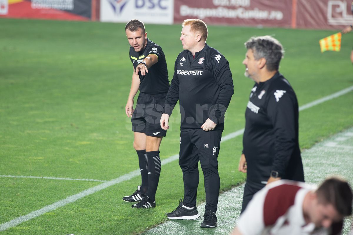 Neil Lennon - Rapid - CFR Cluj