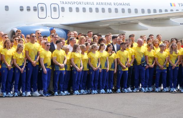 Echipa olimpică a plecat spre Paris: „Să continuăm această poveste frumoasă și să îmbogățim tezaurul României”