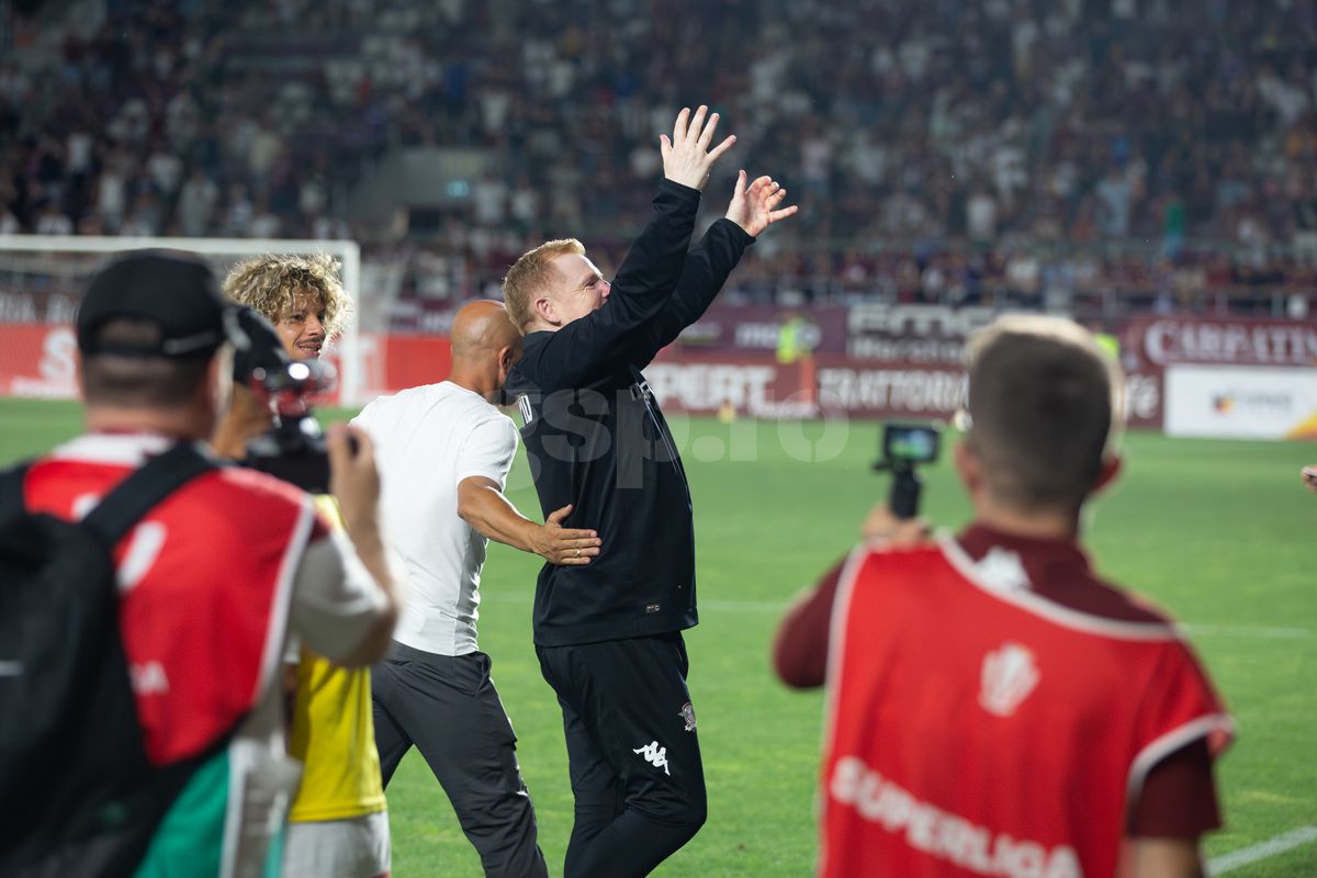 Neil Lennon - Rapid - CFR Cluj