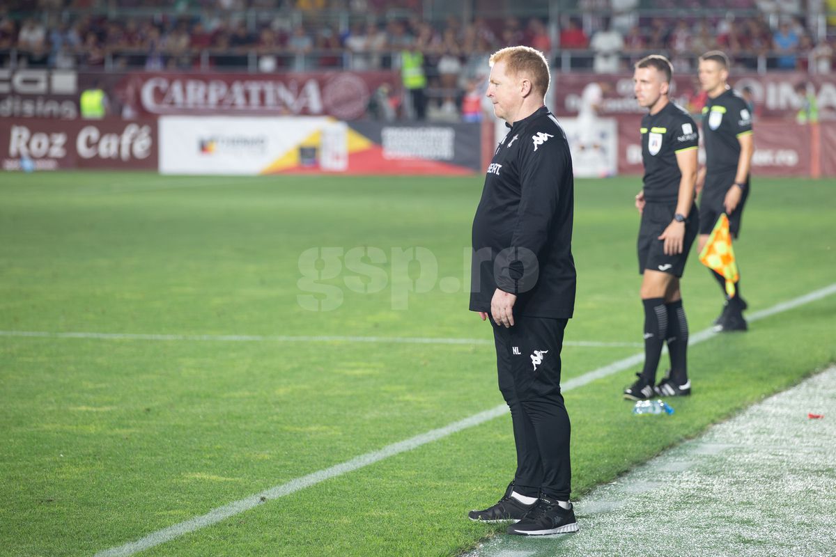 Neil Lennon - Rapid - CFR Cluj