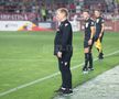 Neil Lennon în timpul meciului Rapid - CFR Cluj. FOTO: Ionuț Iordache (GSP)