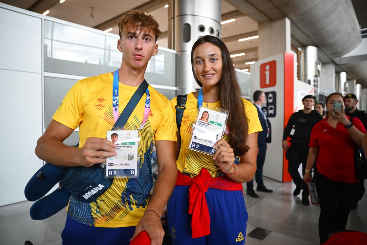Paris, am sosit! „Abia aștept să înceapă Jocurile!” » Imagini cu sportivii români ajunși în Franța