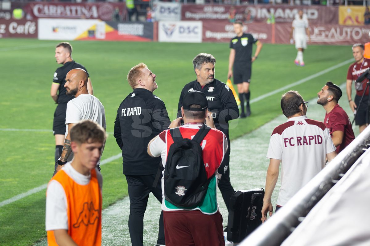 Neil Lennon - Rapid - CFR Cluj