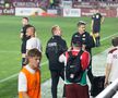 Neil Lennon în timpul meciului Rapid - CFR Cluj. FOTO: Ionuț Iordache (GSP)