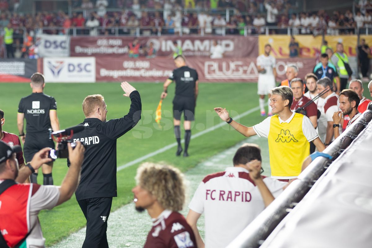 Neil Lennon - Rapid - CFR Cluj