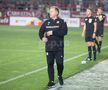 Neil Lennon în timpul meciului Rapid - CFR Cluj. FOTO: Ionuț Iordache (GSP)