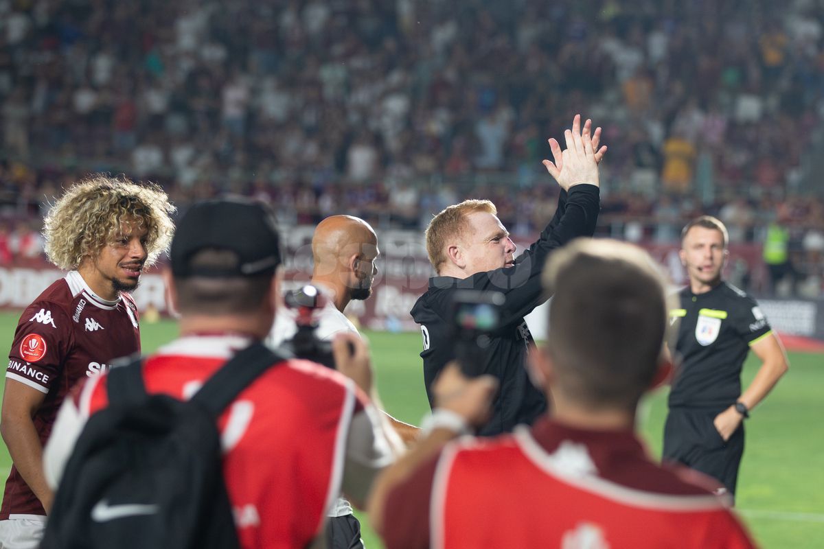 Neil Lennon - Rapid - CFR Cluj