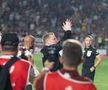 Neil Lennon în timpul meciului Rapid - CFR Cluj. FOTO: Ionuț Iordache (GSP)