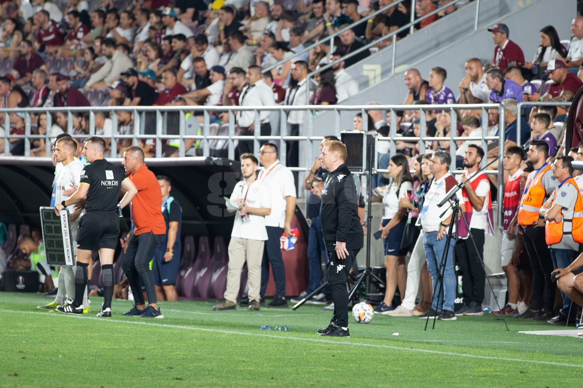 Neil Lennon - Rapid - CFR Cluj