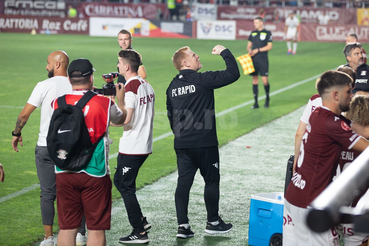 Neil Lennon - Rapid - CFR Cluj