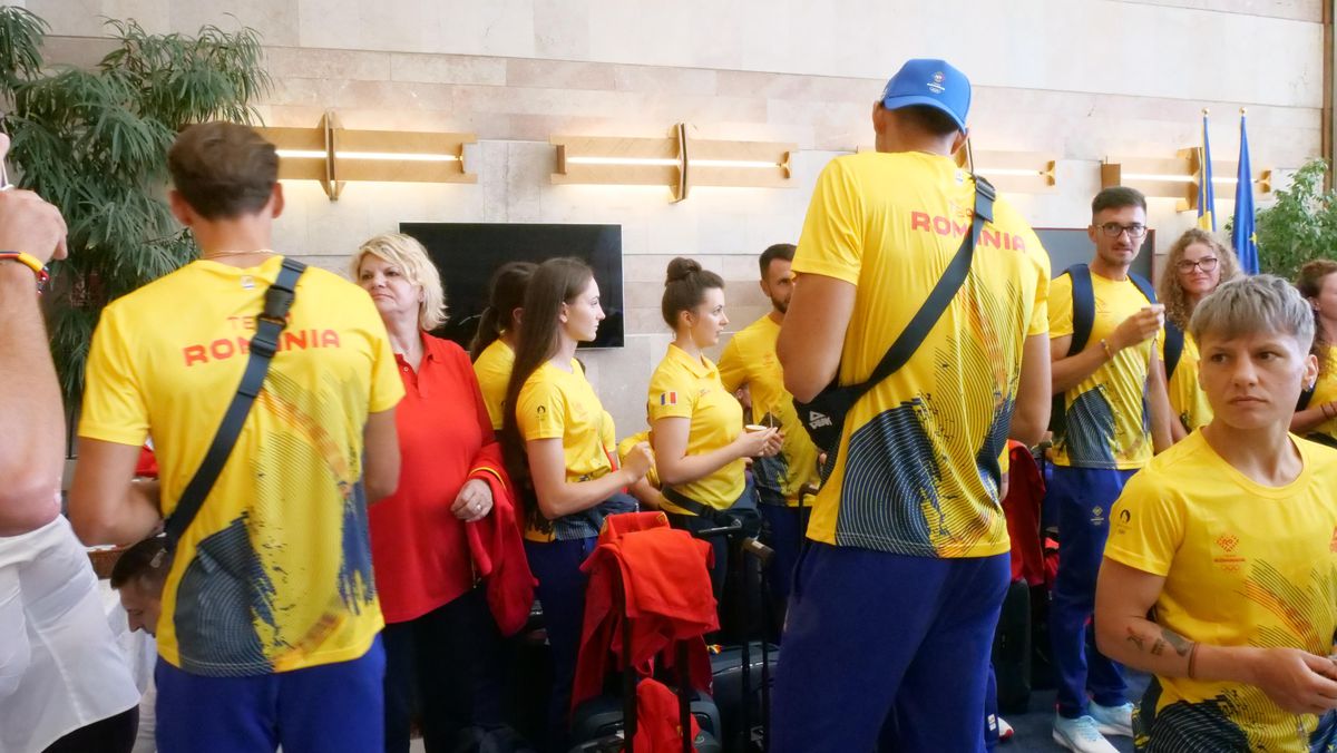 Echipa olimpică a plecat spre Paris: „Să continuăm această poveste frumoasă și să îmbogățim tezaurul României”