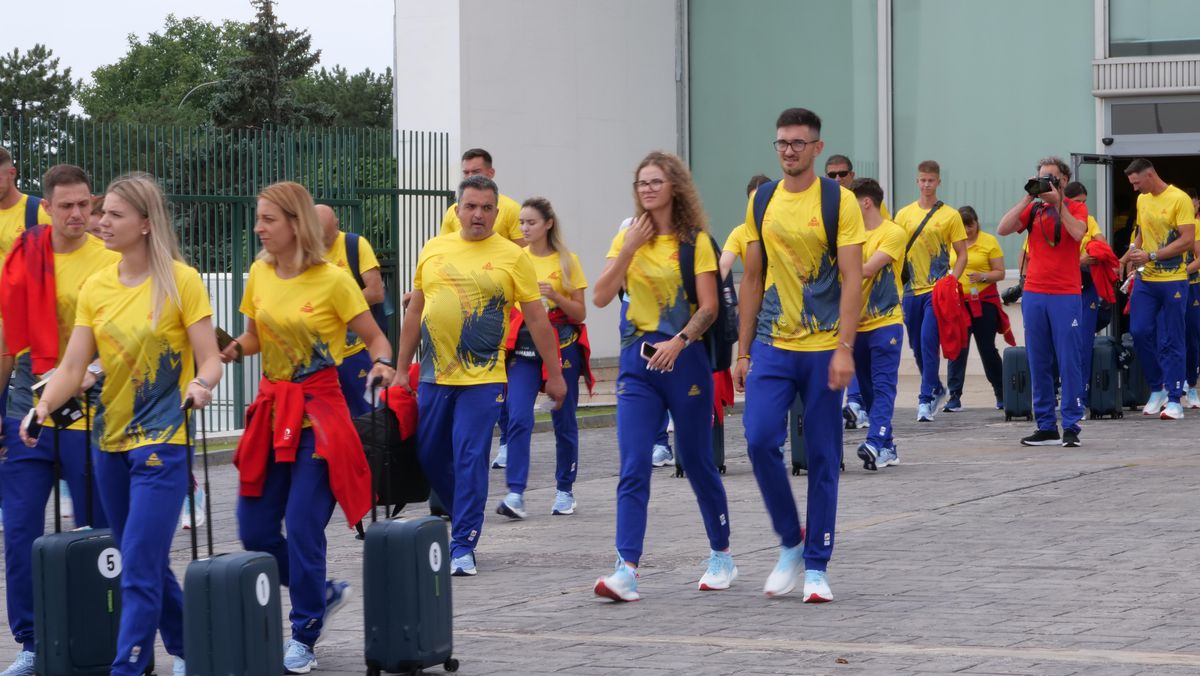 Plecare Team România la Jocurile Olimpice de la Paris