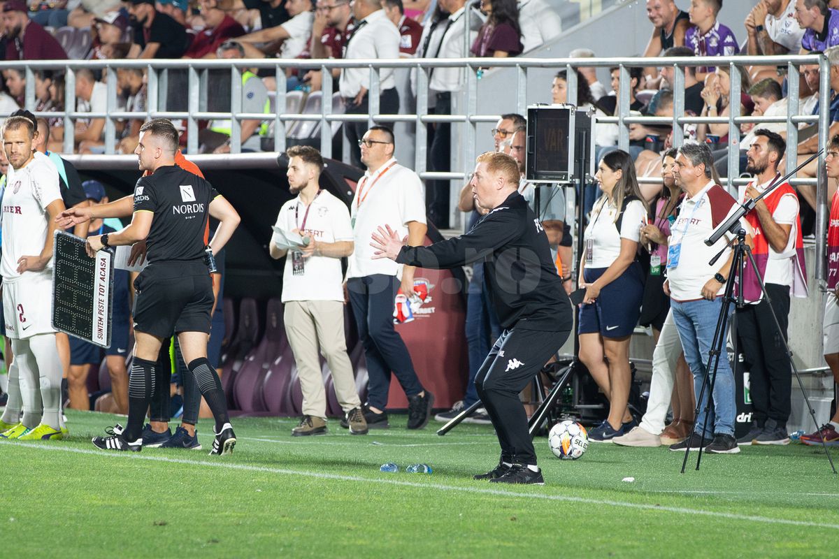 Neil Lennon - Rapid - CFR Cluj