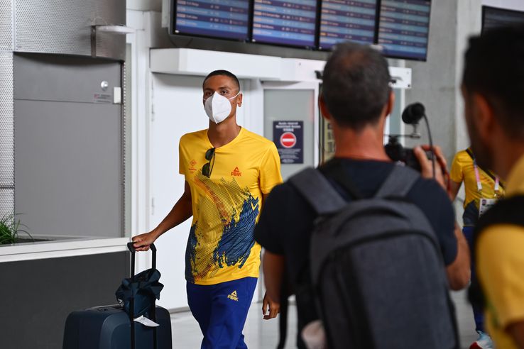 Sosire la Paris delegație olimpică România Foto: Raed Krishan (Paris)