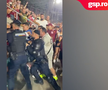 Imagini cu incidentele de la partida Rapid - CFR Cluj