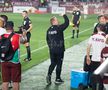 Neil Lennon în timpul meciului Rapid - CFR Cluj. FOTO: Ionuț Iordache (GSP)