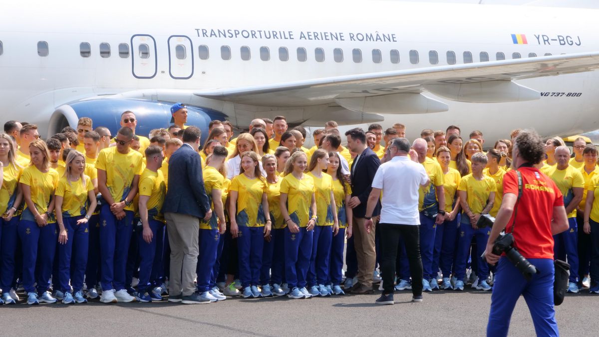 Plecare Team România la Jocurile Olimpice de la Paris