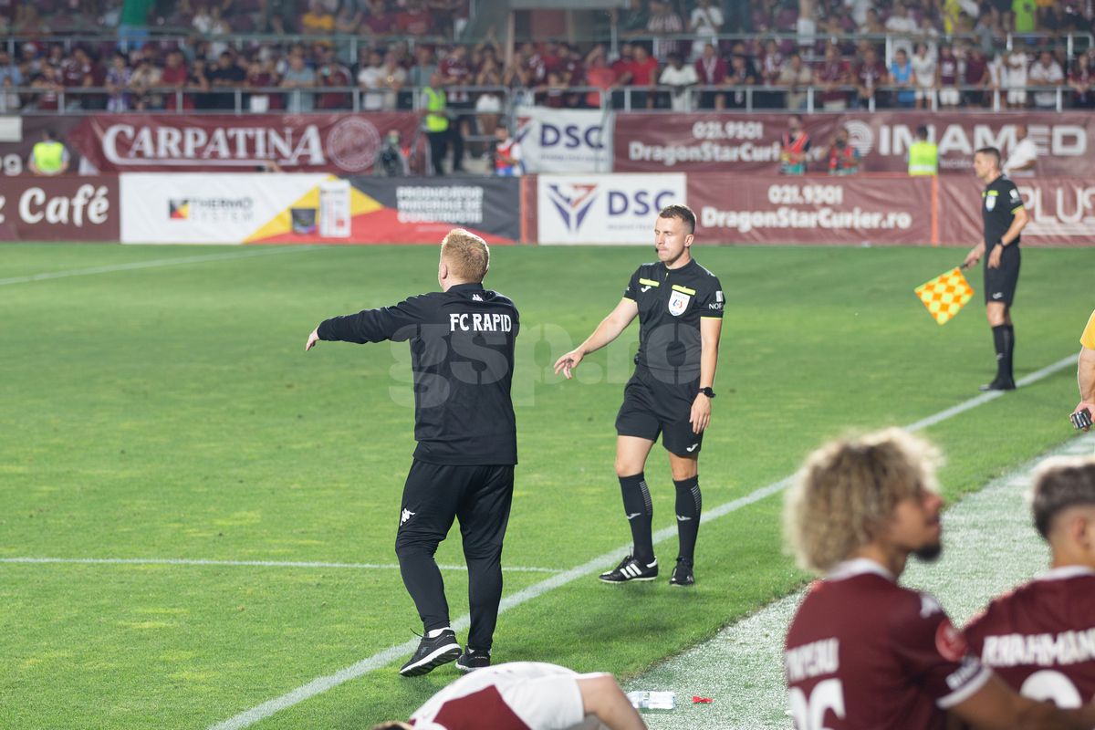 Neil Lennon - Rapid - CFR Cluj