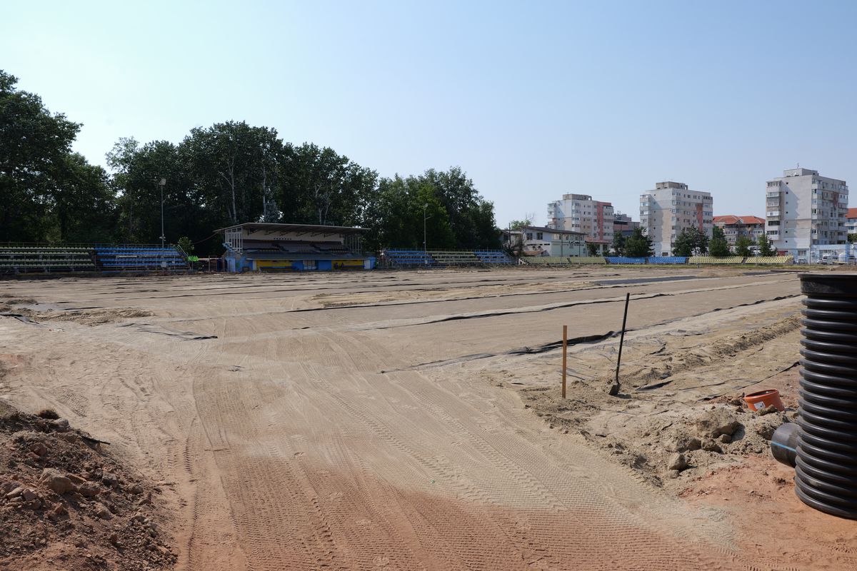 Stadion Unirea Slobozia iulie 2025