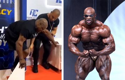 Imagini cutremurătoare cu legendarul Ronnie Coleman » Abia mai mergea după 13 operații, acum a fost supus unei noi încercări: „Aproape m-a omorât”