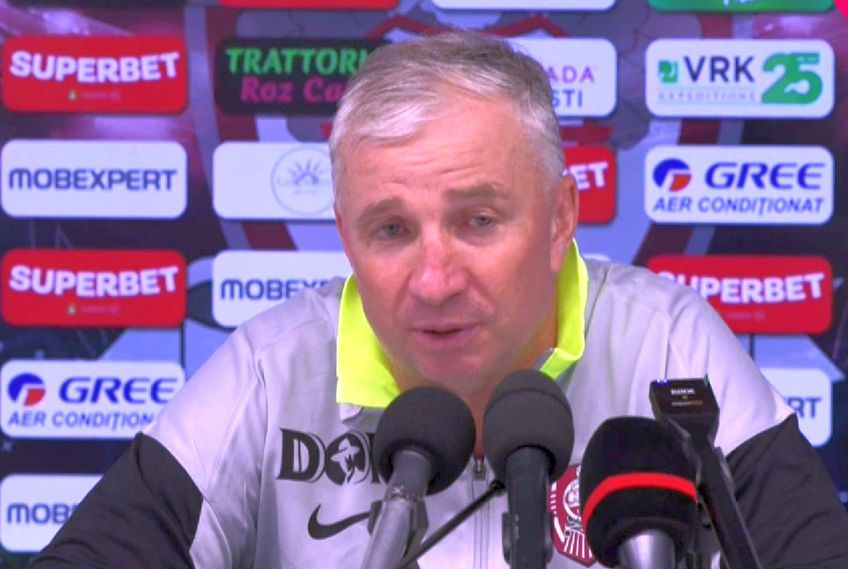 VIDEO Dan Petrescu l-a scos în față pentru evoluția din Rapid - CFR: „Cea mai bună repriză de când e aici!”