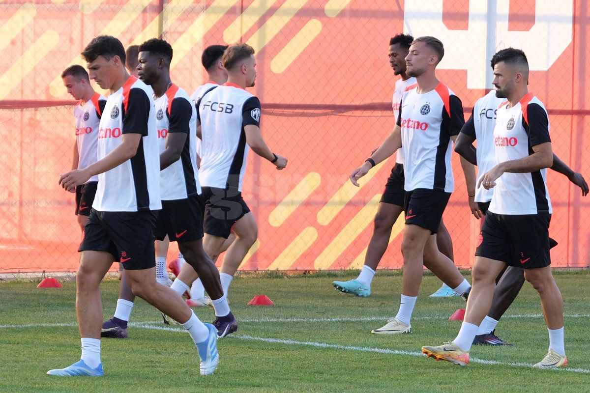 Dennis Politic, OUT din lot pentru Shkendija - FCSB + revenirea confirmată de Elias Charalambous în conferință