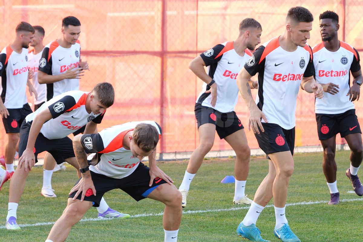 Dennis Politic, OUT din lot pentru Shkendija - FCSB + revenirea confirmată de Elias Charalambous în conferință