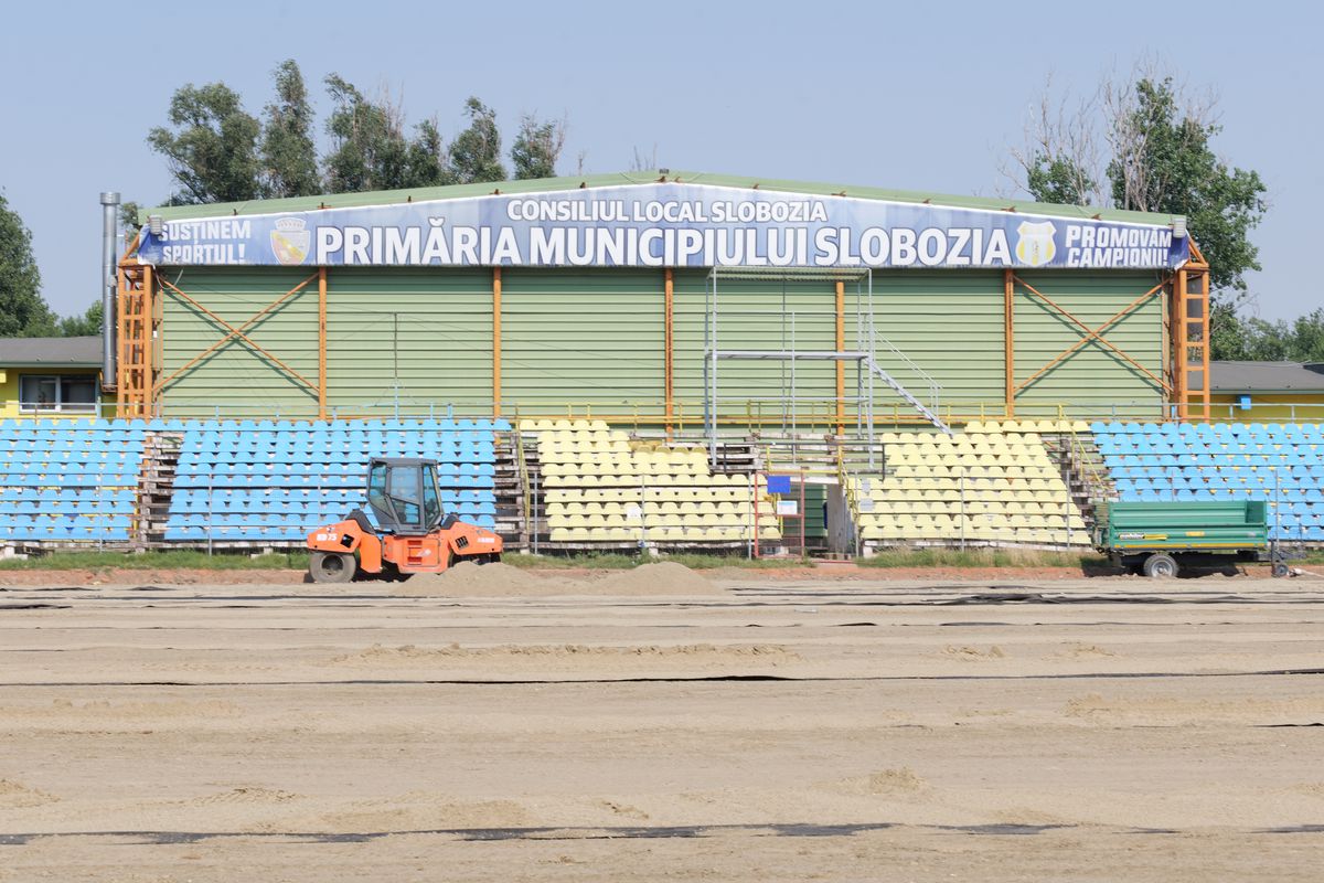Stadion Unirea Slobozia iulie 2025
