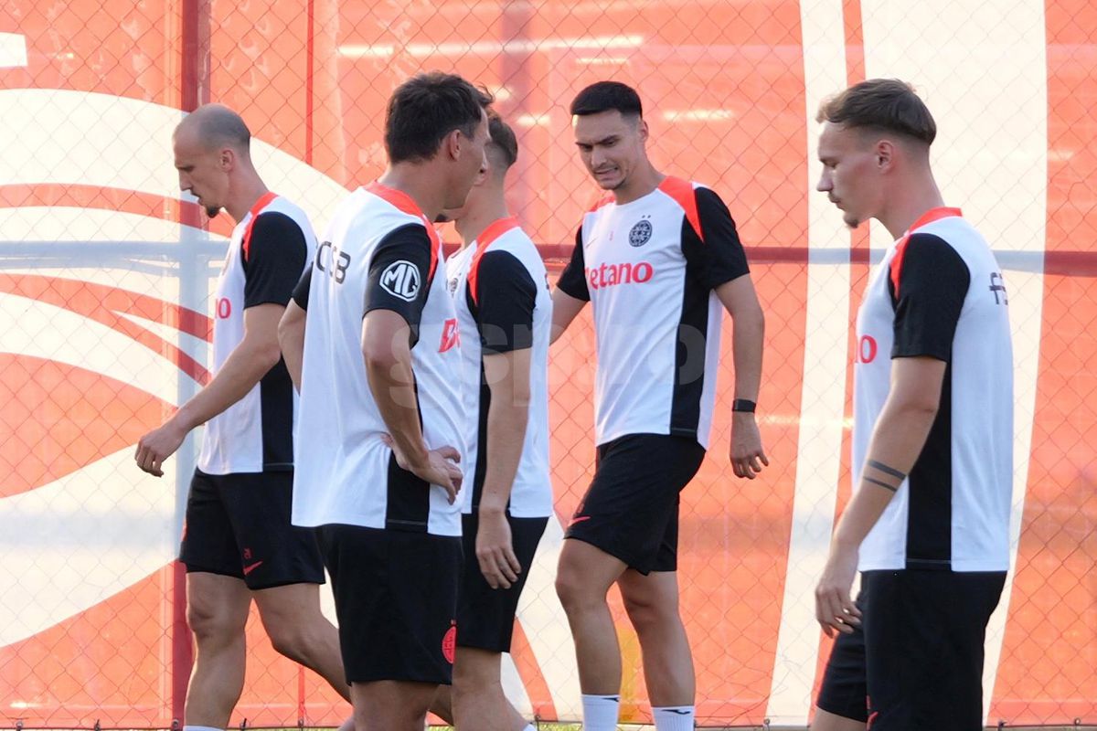 FCSB, antrenament înainte de meciul cu Shkendija // foto: Andrei Furnigă