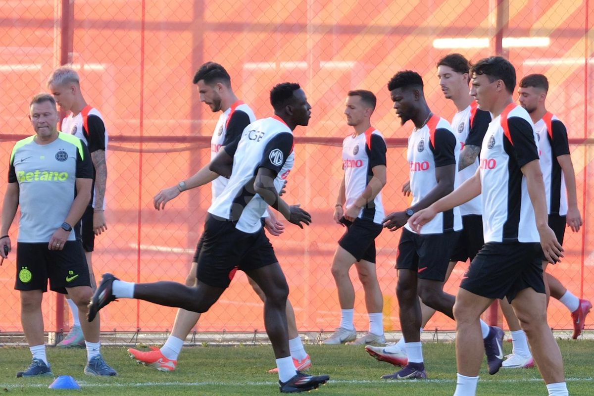 FCSB, antrenament înainte de meciul cu Shkendija // foto: Andrei Furnigă