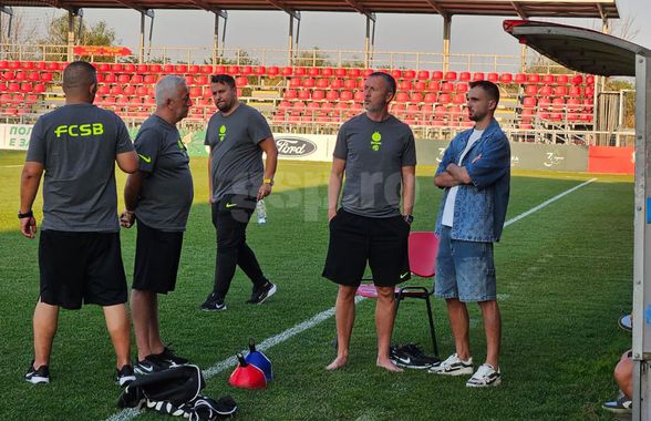 La Skopje, FCSB s-a întâlnit cu fostul fotbalist: „Vin să îi susțin!”