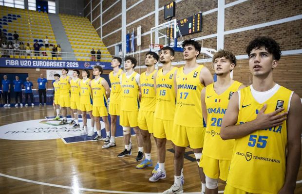 România s-a menținut în prima divizie a Campionatului European U20 de baschet » Președintele FRB l-a lăudat pe căpitanul tricolorilor