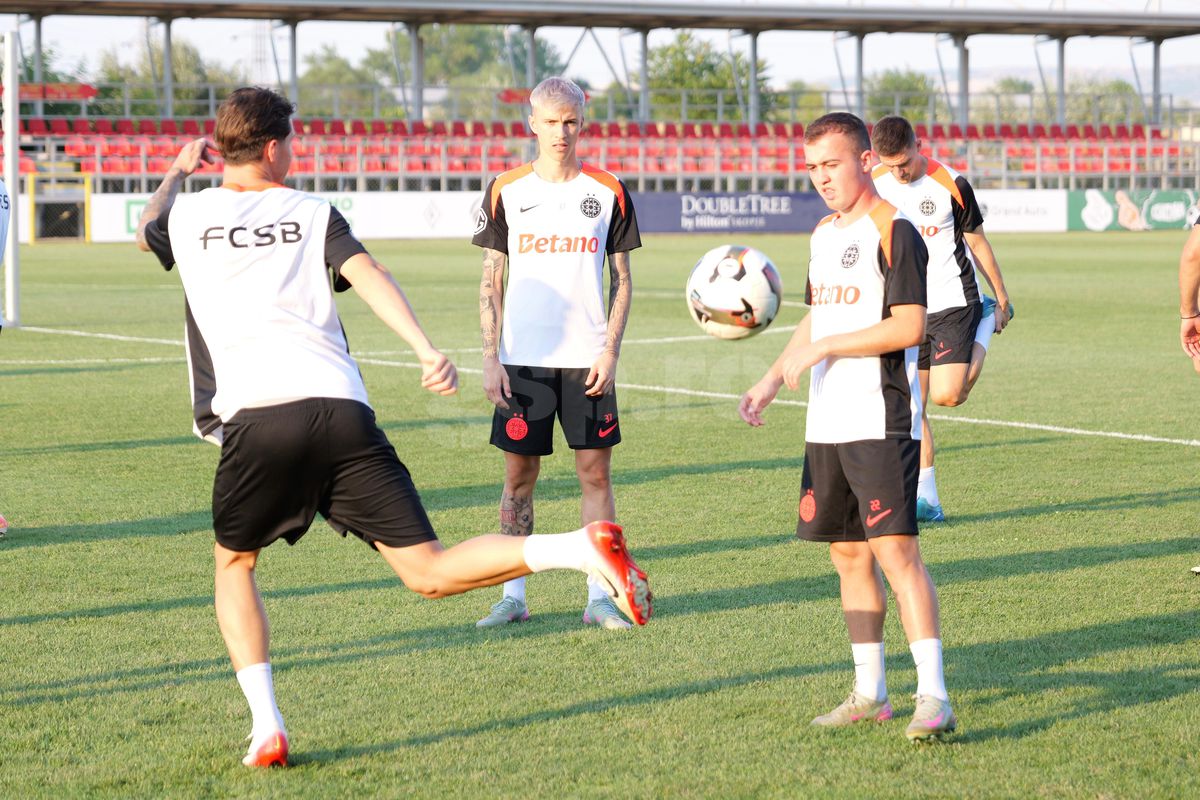 Dennis Politic, OUT din lot pentru Shkendija - FCSB + revenirea confirmată de Elias Charalambous în conferință